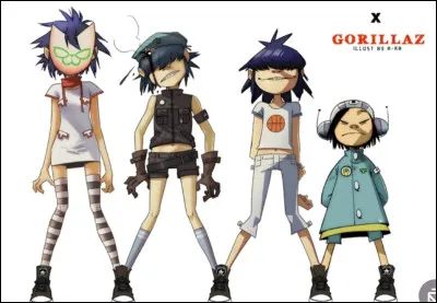 Comment s'appelle ce membre du groupe Gorillaz ?