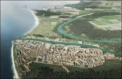 Quelle ville est travers&eacute;e par le Tibre ?