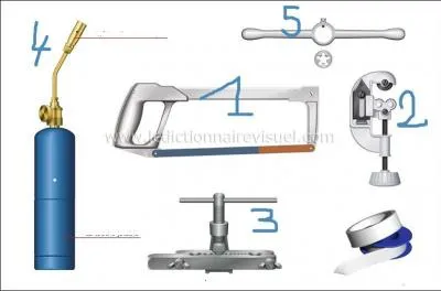 Pour couper un tube , j'emploie le :