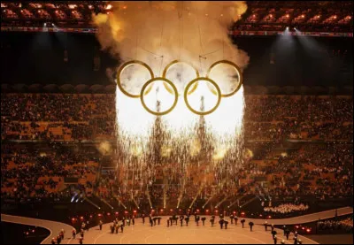 Quel est le symbole de l'ouverture des Jeux olympiques ?