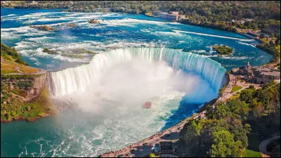 ''Les chutes du Niagara'' servent de fronti&egrave;re entre l'Am&eacute;rique et quel autre pays ?