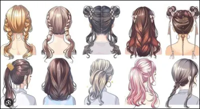Entre ces couleurs, laquelle pr&eacute;f&egrave;res-tu sur des cheveux ?