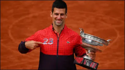 Combien Novak Djokovic a-t-il eu de victoire &agrave; Roland Garros ?