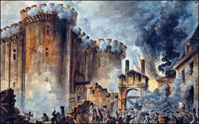 En quelle ann&eacute;e a eu lieu la prise de la Bastille ?
