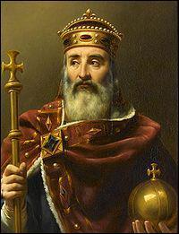 En quelle anne est n Charlemagne (date probable, mais 748 admise aussi) ?
