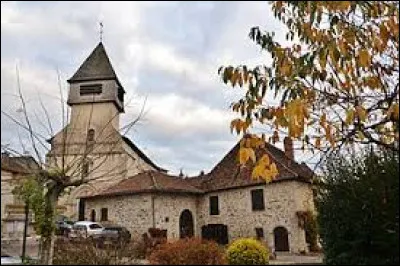 Mon code Insee est le : (Photo de l'&eacute;glise de la commune de Saint-Paul).
