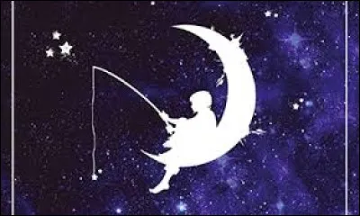 Quelle soci&eacute;t&eacute; de production de films a comme logo un p&ecirc;cheur assis sur un croissant de lune ?