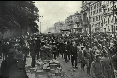 Date de la seconde r&eacute;volution russe.