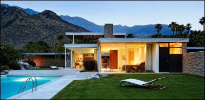 Cette maison a &eacute;t&eacute; r&eacute;alis&eacute;e par Richard Neutra en 1946 &agrave; Palm Springs. Dans quel &Eacute;tat am&eacute;ricain est situ&eacute;e cette ville ?