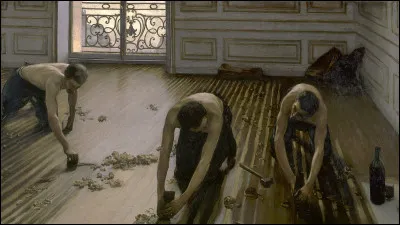 A quel peintre doit-on le tableau "Les Raboteurs de parquet", qui repr&eacute;sente trois hommes au travail ?