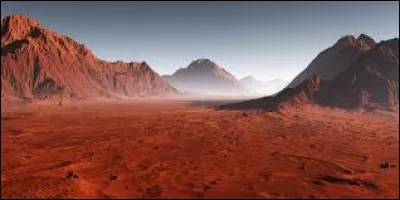 Quelle plan&egrave;te rocheuse est aussi appel&eacute;e "plan&egrave;te rouge" ?