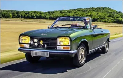 Pour les nostalgiques des ann&eacute;es 70, quel est ce cabriolet ?