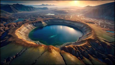 Maintenant, un peu de g&eacute;ologie ! Lorsque les montagnes savoyardes se sont form&eacute;es, la glace fondue a cr&eacute;&eacute; des lacs. Quelle taille mesuraient-ils environ ?