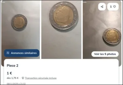 Il semblerait que le visage pr&eacute;sent sur cette pi&egrave;ce lui ait faire perdre de la valeur, qui est-ce donc ?