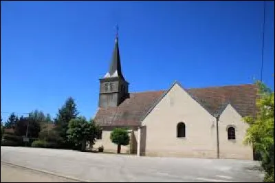 Voici l'&eacute;glise Saint-Vite, &agrave; Mouthier-en-Bresse. Village de l'arrondissement de Louhans, il se situe dans le d&eacute;partement ...