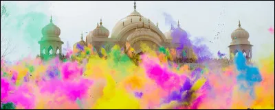 Dans quel pays c&eacute;l&egrave;bre-t-on la f&ecirc;te des couleurs appel&eacute;e Holi ?