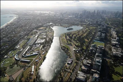 Le Grand Prix d'Australie se dispute &agrave; Melbourne.