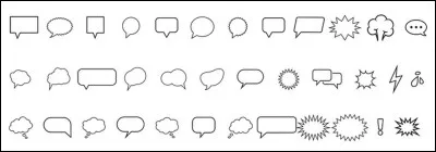 Comment appelle-t-on g&eacute;n&eacute;ralement les bulles contenant les paroles des personnages ?