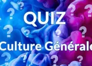 Quiz Culture générale