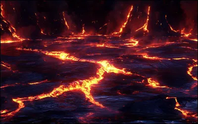 Quelle couche de la Terre est principalement &agrave; l'origine du magma volcanique ?