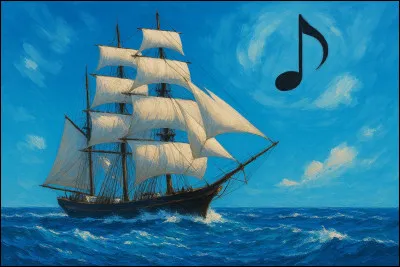 Qui chantait ''Respire un peu le souffle d'or qui me pousse en avant, et fais comme si j'avais pris la mer, j'ai sorti la grand voile'' ?
