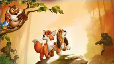 Le film d'animation "Rox et Rouky" est sorti en 1981.