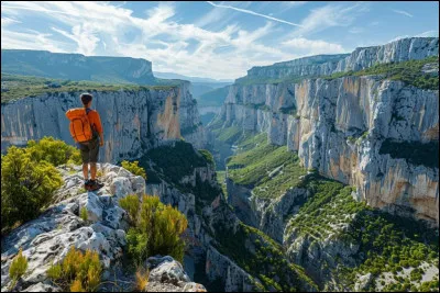 Quel est ce petit cours d'eau qui a creus&eacute; des gorges spectaculaires, long&eacute;es par une route touristique vertigineuse sur plus de 20 km ?