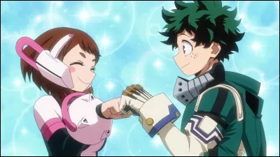Est-ce que Uraraka crushe sur Izuku ?