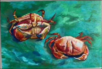 &Agrave; quel peintre doit-on ce tableau intitul&eacute; "Deux Crabes" ?