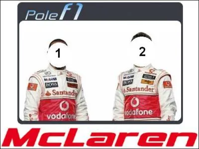 L'Equipe Mac Laren ; Button est en :