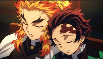 Dans l'arc du ''Train de l'Infini'', avant la bataille pendant que tout le monde dormait quel &eacute;tait le r&ecirc;ve de Tanjiro ?