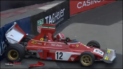 Niki Lauda est remont&eacute; dans une F1 moins de deux mois apr&egrave;s son accident du N&uuml;rburgring.