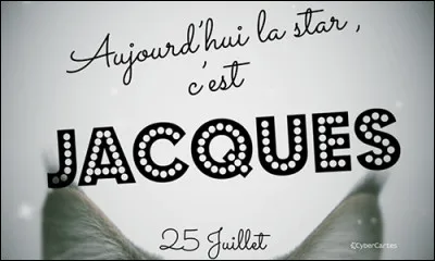 Le 25, on rend hommage aux Jacques.Dans toutes ses &eacute;missions, Jacques Martin avait la p&ecirc;che ! Quelle &eacute;tait sa p&ecirc;che de pr&eacute;dilection ?