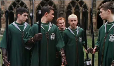 Dans les films, comment est repr&eacute;sent&eacute;e la salle commune de Serpentard ?