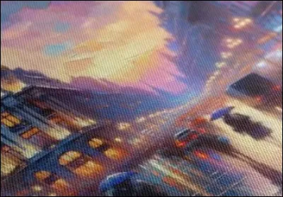 Si vous plongez dans la contemplation de certains tableaux, vous pourrez dire, c'est pittoresque. Mais cela signifie que la composition est...