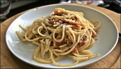 Quelle ville du Latium est le berceau des spaghettis &agrave; la carbonara ?