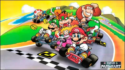 Le premier jeu &laquo;&nbsp;Mario Kart&nbsp;&raquo; est sorti sur Super Nintendo.