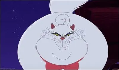 Dans quel film d'animation Disney, voit-on cette chatte blanche qui s'appelle Pom-Pom ?