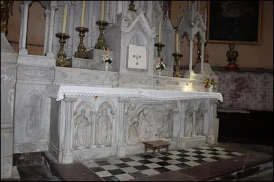 Qui &eacute;tait Vincent Thomas (1836-1863), dont plusieurs &oelig;uvres sont conserv&eacute;es dans l'&eacute;glise ?