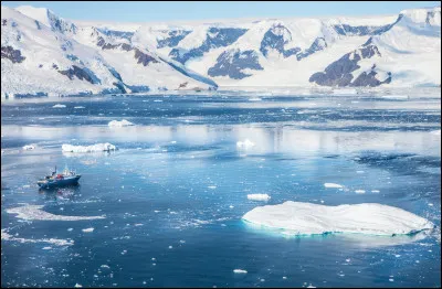 L'Antarctique est le continent le plus froid de la plan&egrave;te.