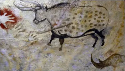 Quel est le nom de l'art pr&eacute;historique r&eacute;alis&eacute; par l'Homme sur des parois de grottes ?