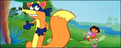 Quelle est la particularit&eacute; de Chipeur, ce renard du dessin anim&eacute; "Dora l'exploratrice" ?