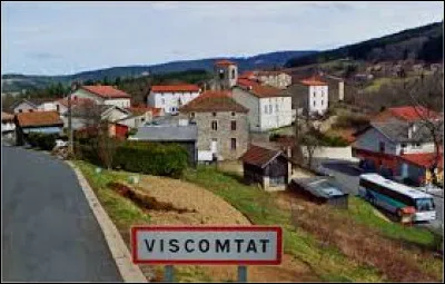 Nous terminons notre promenade &agrave; l'entr&eacute;e de Viscomtat. Village Puyd&ocirc;mois, il se situe dans l'ancienne r&eacute;gion ...
