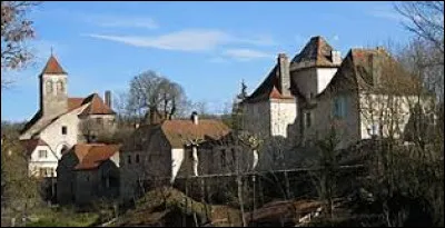 Village de l'arrondissement de Gourdon, Carlucet se situe dans l'ancienne r&eacute;gion ...