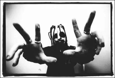 De quel groupe cet homme masqu&eacute; est-il le chanteur ?