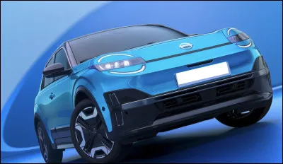 Quel est le nom de cette voiture citadine, produite par le constructeur Nissan ?