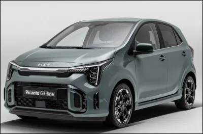 Quel est le nom de cette berline citadine, produite par le constructeur Kia ?