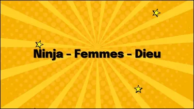 Quel personnage d'anime se cache derri&egrave;re ces 3 mots-cl&eacute;s ?