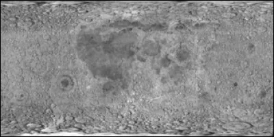 ''Albert'' est un petit crat&egrave;re d'impact de quel satellite de la Terre ?