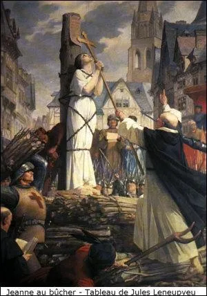 O Jeanne d'Arc fut-elle brle vive ?